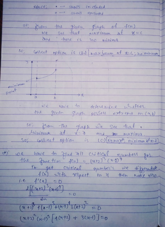 since . - • shows shows included excluded so from we and the ginen see that there is graph of maximum aut no minima fou) a=6