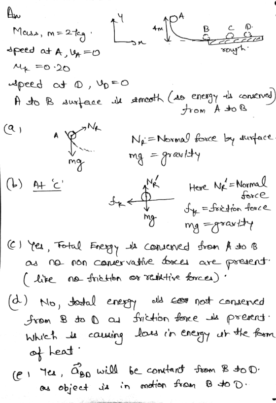 As enexqy - conserved Ni (L) AH C Here Ng Normal ferce c nost conened heat e_ cont Bo W ou object JA n entien om e oD