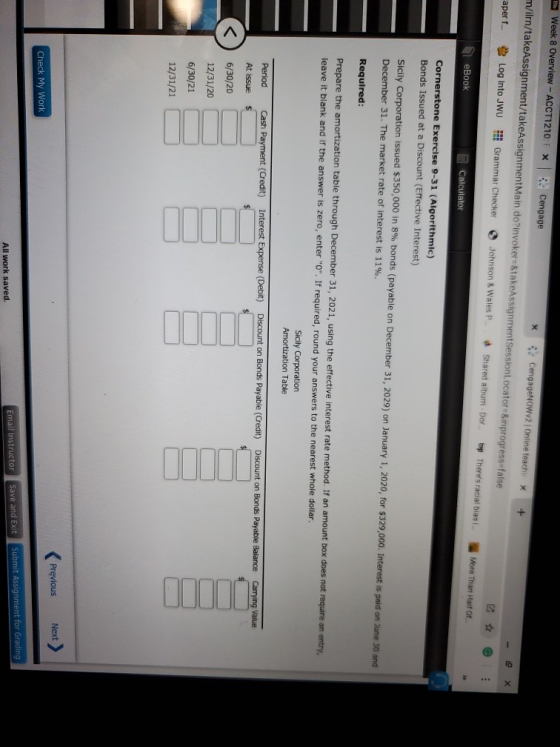 BB Week 8 Overview - ACCT1210: F X Cengage m/ilrn/takeAssignment/takeAssignment Main do?invoker=&takeAssignmentSessionLocator