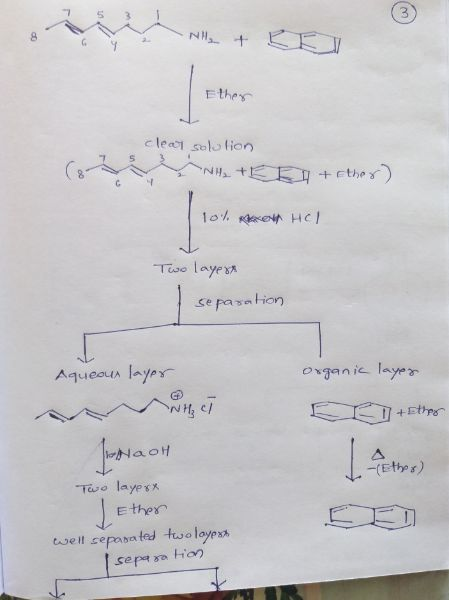 N Ether clea solo ion N+ E+ethe 1o e HC Te layex se pasation ovganic layer Aqueaus laye +Ethr -(Etes) Two layesx E ther well