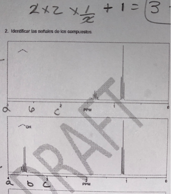 2x2 x. x 1 / 2 +1=3 2. Identificar las señales de las compuestos no 2. PPM он PRAFT - PPM