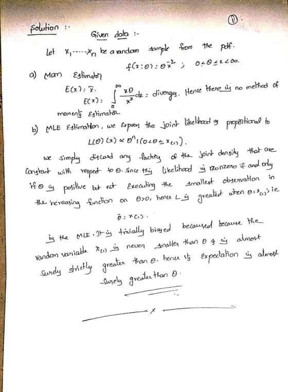 Souti on Siven dola :- f(x :日):日ㄨ· 0:0;1.co ノ ue Simp discoad an are obsenvaion ncYeas CL ) ondam vani _cu ely greater than