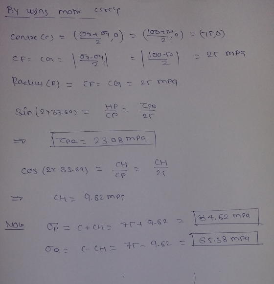 By using mon circe. 2 Joo-tol 20 mpa Cenaze co) = (0349,0) = (1004710) - (50) CP: ca. 192.00 .00-) = 28 m Raclines (P) = CF =