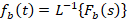 fo(t) = (-{F, (s)}