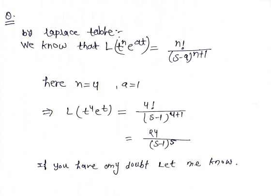 oll by laplace tables We know that like at n! (s-agntl here n=4 19=1 - 4! = Lltet) 15-1)4+1 २५ (S15 If you have any doubt Let