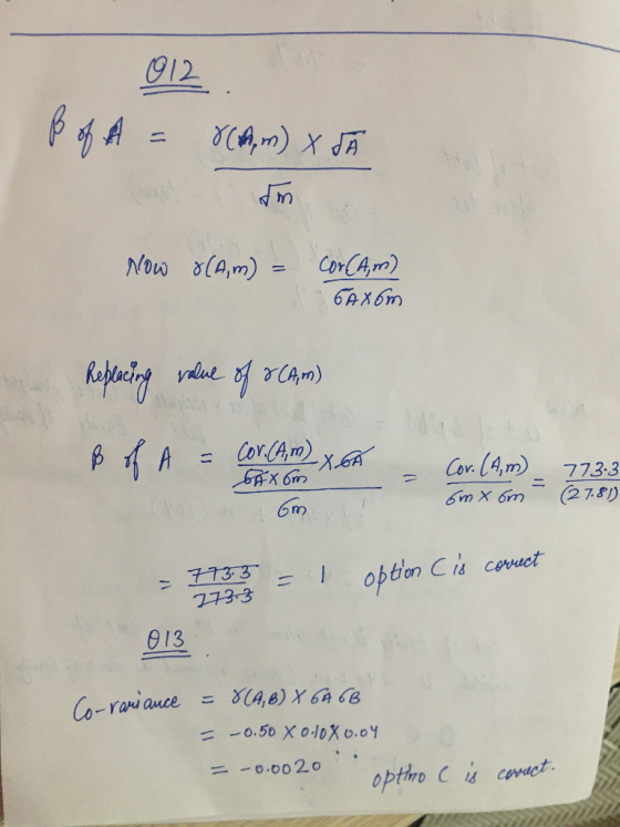 012 B of A = 8hm) XJ im Now o(a,m) - CorCA,m) 6AXбm Replacing value of Flam) B of A evo - Cor. Am = 2730 om X om om - 13.5 =