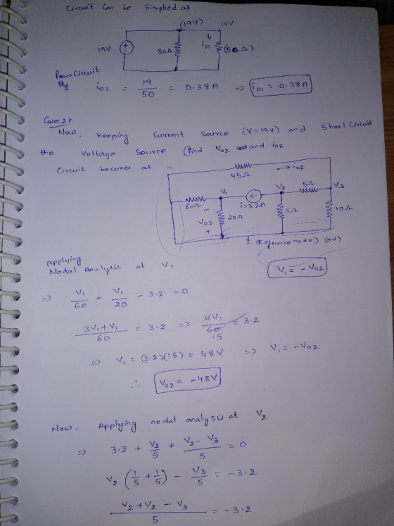 Civeuit Con ke Simplied a 01 80 Peom Circuit t9 5 O lo 0.38A Now Reeping Cusen Source v) hor t Crcast Pind Vo 2- d and tog th