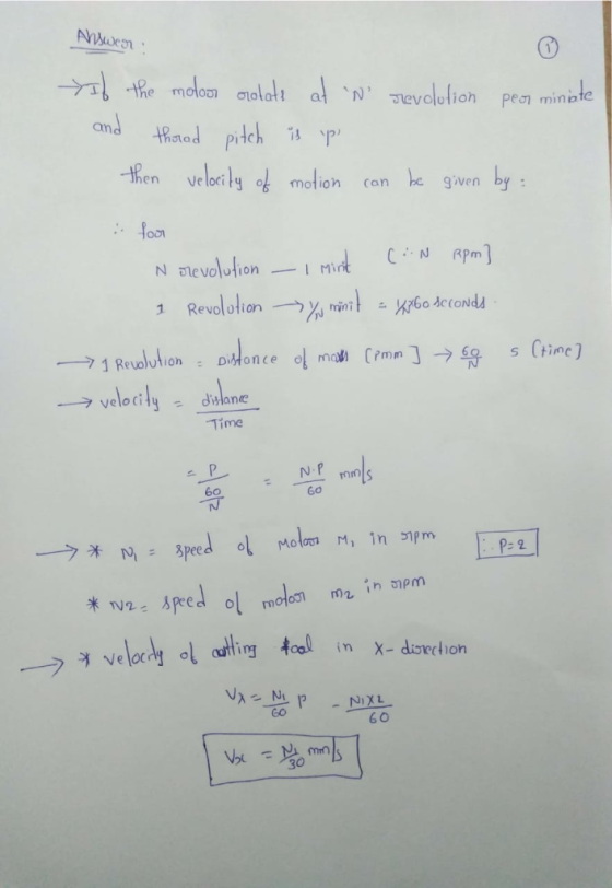 an Jhen Ve locity o motion given by can foan Time 60 Ve lory o 60