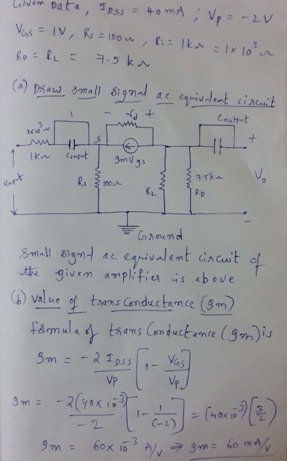 mall signal ac circat 3 00A R p Cnound 炫i giveon amplifies yS above b Val ue d ductamce (3 m Vp 313 ン( 40x10 2 C-2)