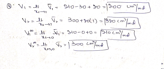 Is Vi - If ru V = lt V = 210-30 + 50 =1200 cm / m Vy = 300+gol 1) = 1390 cm med V = lt Plocm mmal 300 cm / med ابر 110-0+0= J