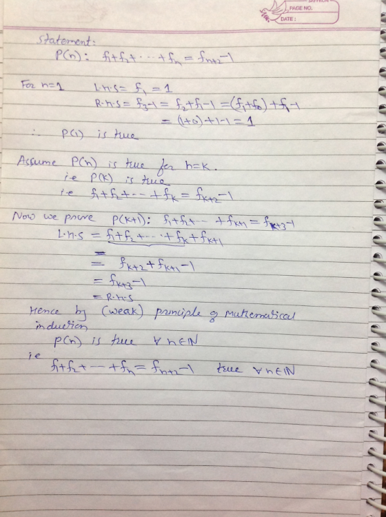 PAGE NO. DATE Assume Phn) is tue Swa Cweak.pninlipla 왕_muh ematicu
