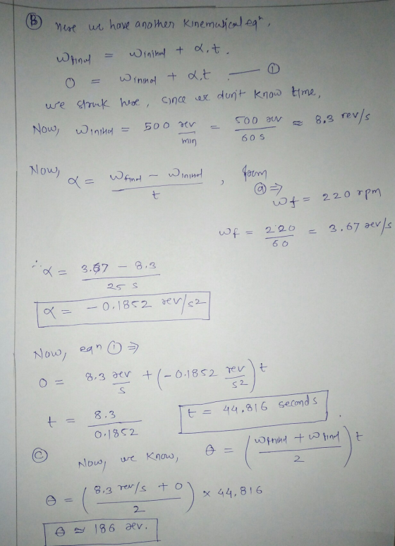 Here we have another Kinematical eqh, Whinul winihal + x,t. winnal - + Lot we struck here, since er dont know time, 500 din