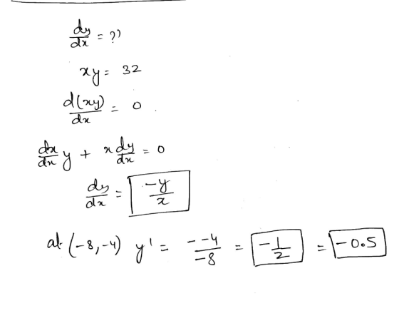 dy कर -22 32 xy= dlay da O da an y O ady + an des da -y a at (-3,-1) y= -1 -4 -8 날 -0.5