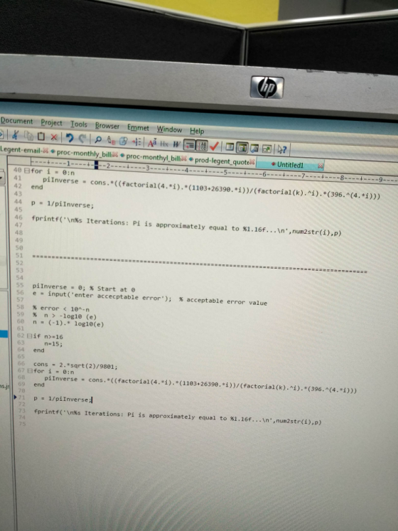 Document Project Iools Browser Emmet Window Help Legent-email- proc-monthly billis proc-monthyl billis prod-legent quotesUnt