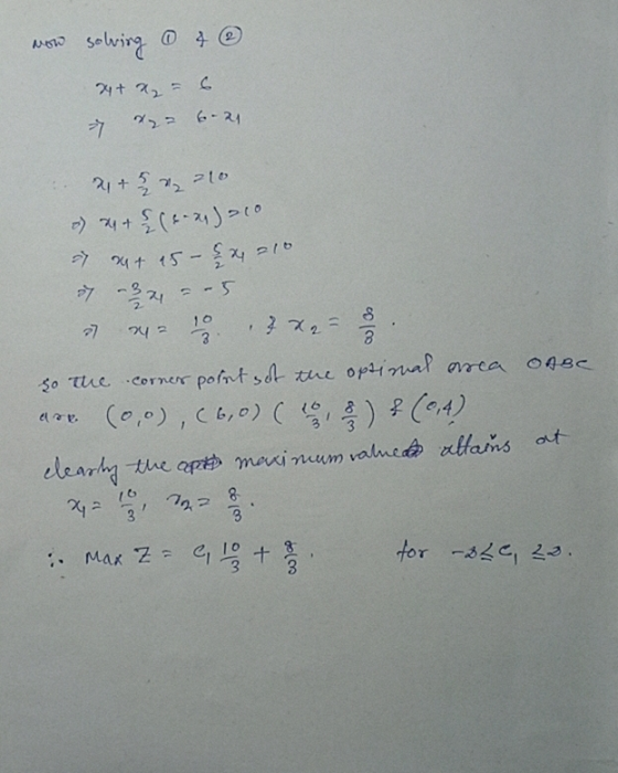 wow solving & 24+ x₂ = C x2= 6.21 27 21 + h 2210 -) *+ (4--1)=0 -> 2+ 45-4 -- 4210 24 = -5 10 * *, - 243 3 3 OABC ele so the