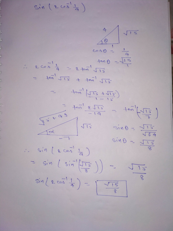 sin (e cos) 4 ris coso ten o 2. e cos ten so tent ro ten so + tent ten (NTS + (NTS +T) - 15 ten ari - 14 tenlive 5+49 ri