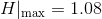 H|_{\max }=1.08