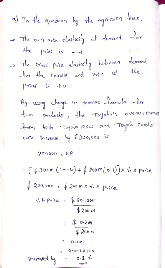 ueston owr) prie elastici man 니 eedemanel CSS- Pe elastic. Change inづevenue formula Totola prius and Toa cerolla. 2 Do m 0.2 incraVeel
