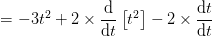d = -32 + 2 x