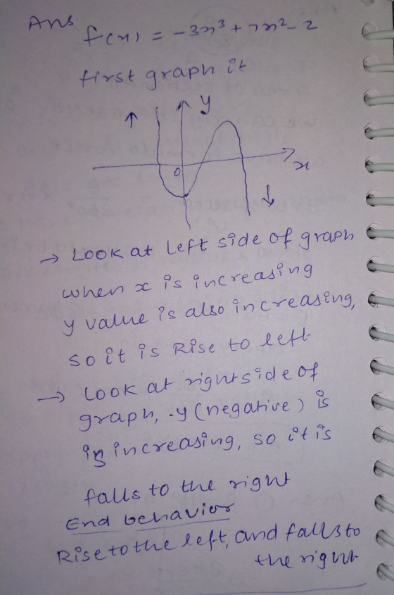 Ans fons=-323 +702_2 first graph it O - Look at Left side of graph when x is increasing a y value is also increasing, so so i
