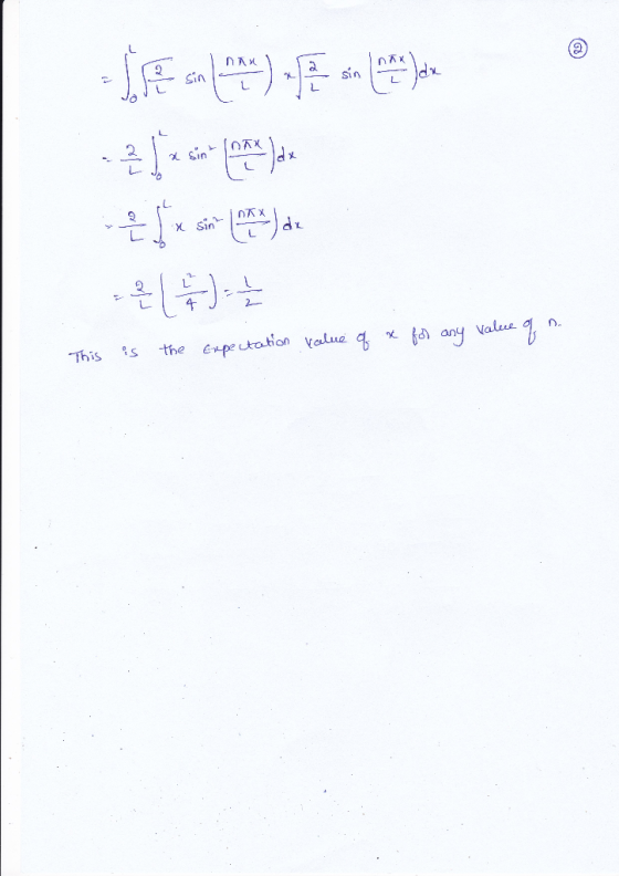 dx L. This is the epeutotion volua q x (nyau