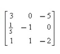 「3 0 -51 || -1 0 |1 1 -2||