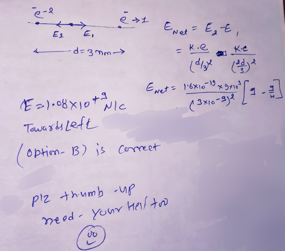 e-2 é » Enet - E, €, E9 E, d=3mm koe Kie tedy (4137 = 16x105-19 xgx10 9 Eve met = 07 مااع € 20.08x10t wie (3010-972 Towards