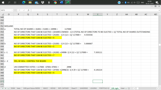 C ENG 02:50 30-07-2020 99+ 32 X X371 . O P Q R T S N U V W X Y AA AB AC AD 349 350 351 352 MIDLAND 353 a TOTAL NO OF SHARES =
