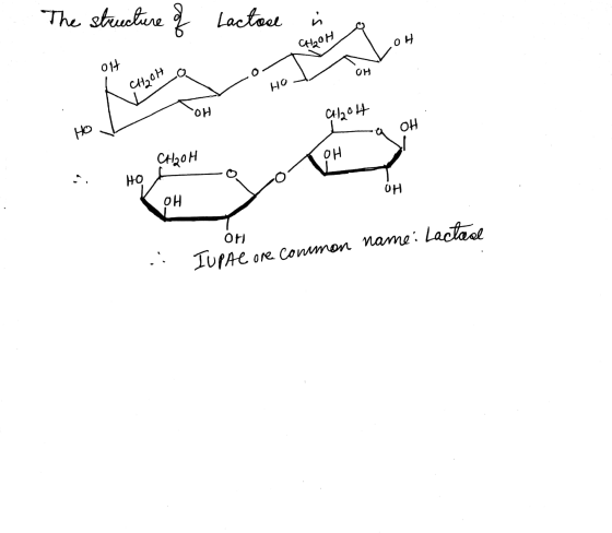 The structure of Lactoal ń CH₂OH OH 017 OH CH₂OH но OH CA/2014 HO OH Cl, он OH HO он OH Lactaal name: OH IUPAL ore common
