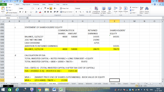 AutoSum7 B Da Copy 2 Clear Formatting as Table Styles Styles Sort & Find & Filter Select Editing M N O 495 2015 PE EPS, STOCK