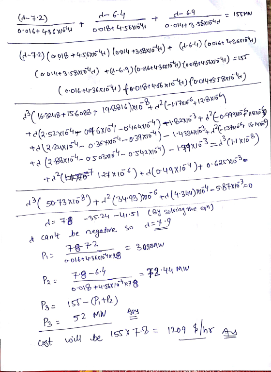 (4-72) do 6.4 = 155MW + do 6.9 0.014+ 3.58x1045 + 0.01674.36x2644 0.018+4:56x1048 (1-72) (0918+41568164) (0-014 +3.6880 44) +