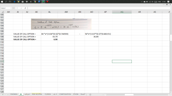 a 4x E 1x Hu ENG 12:18 E х AQ117 АН Al AJ AK AL AM AN AO AP AQ AR AS Al- 100 101 102 Valne of Call ophon 103 -S(7) C = S. e 1