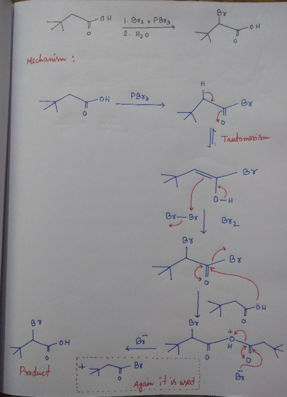 и Он ј. Ова , PBus 2. н, о , , , -он Mechanism : PBOB он I Tantomesscom Br Brz 5 x ОН В 2 он OI -- Product - Br .. Again it