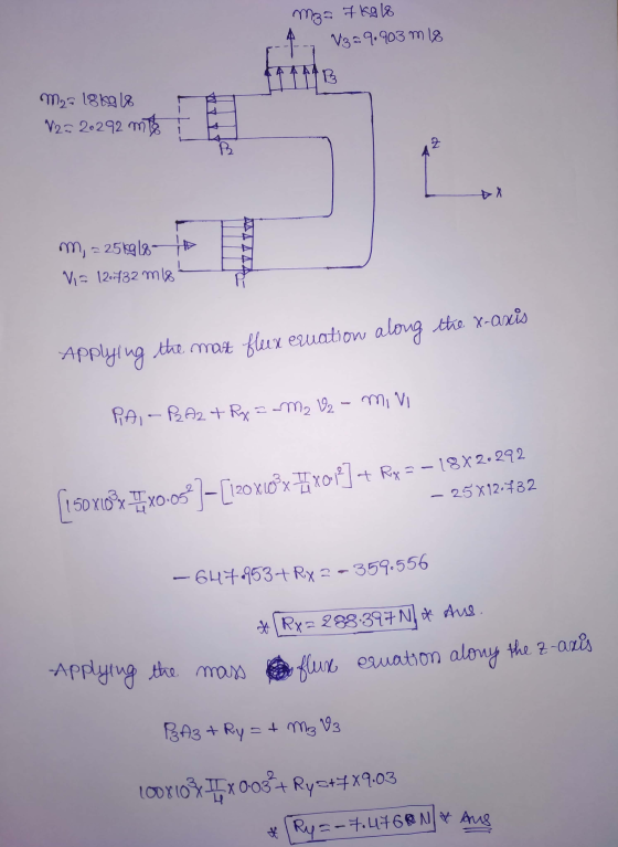 mze 7kg 18 V3=9.903 m 18 B - m2; 18kg 18 12= 2,292 mij 2 B ДАД Д m, -251918- Vi= 12.732 m18 Applying the mat flex ewatiow alo