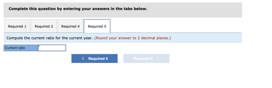 Complete this question by entering your answers in the tabs below. Required 1 Required 2 Required 4 Required 5 Compute the cu