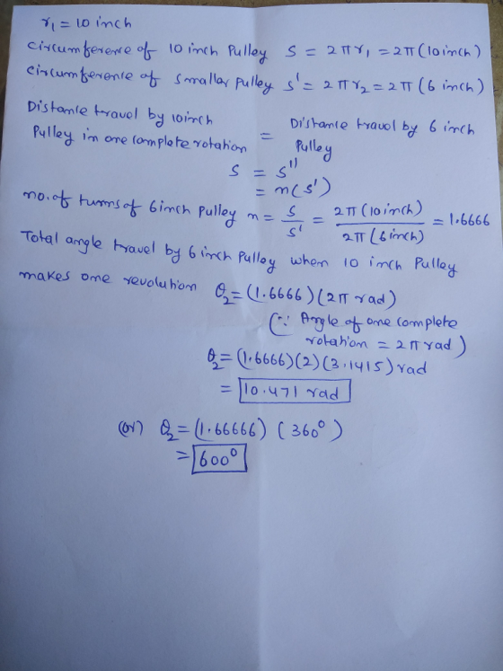 eistum gerente Pulloy im one fom plete votaion mo.ob humns ot Gimth Pulloym Total angle hauel bd bin. Palloy when lo im(h -fulle 2Π (1oim(h) 1.6666 makes one Yevolu hom。_ (1.6666) (2ITづad orne (omm pleto Aryle 622(1,6666)(2) (2 , iyi s) Yad o e66666) (360 1600 0