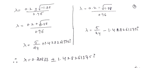 - ०.2 २ + -1-88 6.96 X = 0.2 - - ___०.१6 = 0-2 +J. 0.16 3 - 1.42826 1 3751 २५ 5 +1.14 28 2 6137si 20. 20833 + ।.42-8261375।