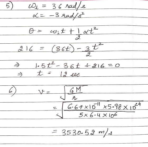 (5 /فه 36 = 2 /لمة 3- =ه کہا + رو = - (36) = یا 0 = 96 به 36 هه ما 5t ,( - 1 ( د GM ہولى ف2 x5098 x ال65x10 .6 كيا 6 . 4 5x )