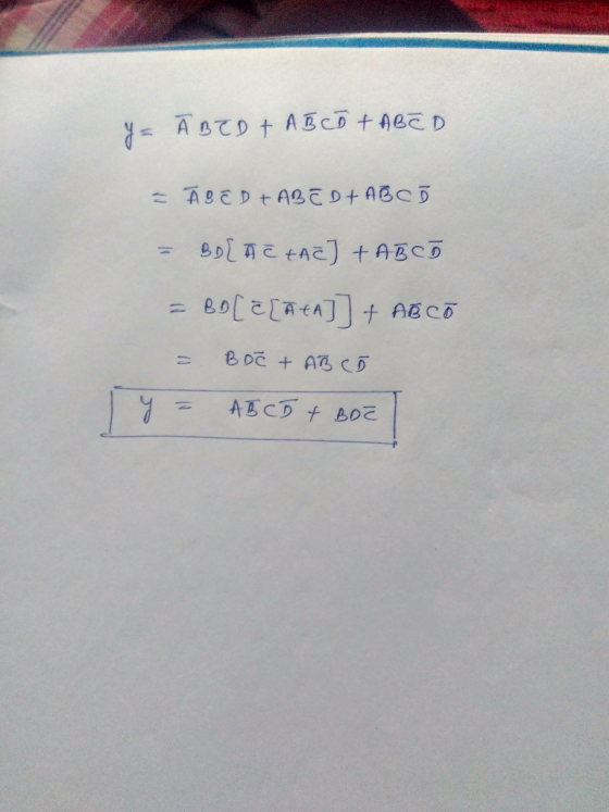 C D