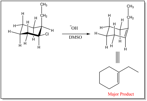 CH3
н
Ін
CH,
HCH
нэн
б-б —
ІНІ
—I
ГОН
тн 1
HI-
IT TH
CI
T
DMSO →
H
Ін
инт
н
Major Product