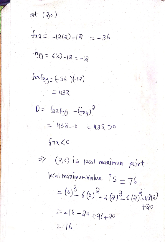at (20) fans -1262)-12--36 fyy=616)-12=-12 furfiy =636 )(+12) 432 D- faz fazy - Utory)? 2 = 432-0 4320 forzo -> (3,07 is foca