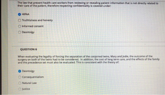 The law that prevent health care workers from reviewing or revealing patient information that is not directly related to thei