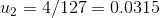 u2-4/127 0.03 15