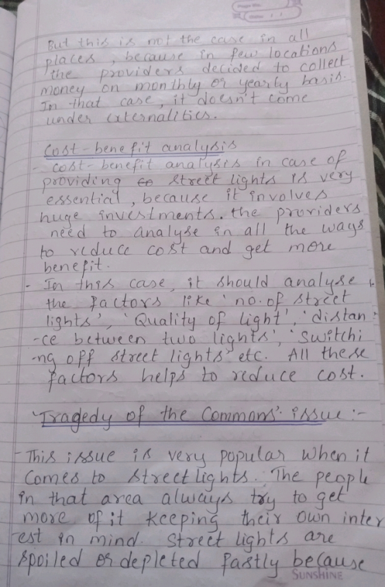 tut this aces the一一providers not the case ra an- ao location (tended to-coll ett that caseit me CA Cust-bene fit onalysis coat, benefit an arst스 frn case-of lights Is veey essentict, because it involves necd to analyse in all the wags ho vduce cost and get mee benefit the Jactors Rke no.op strcct igh ce. between-tud) lights,-.Suftchi- ng off direct lights etc. All thes agedy ofthe Conmans 1A This ihsue is veru popular Whenit Comes to street lights The peop in that area alwluus tsy to qeb moxe D rest in min Strett lights are SUNSHINE