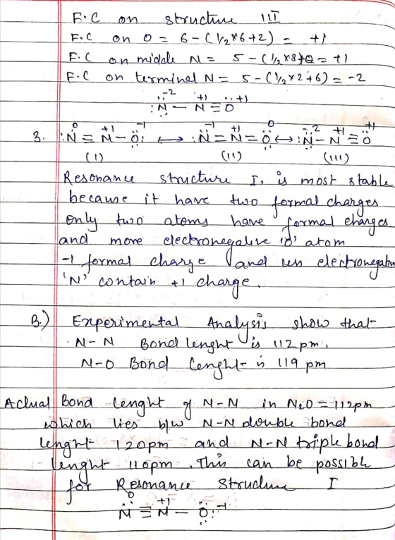 F C structure TiT on 0 6-C1246+2). + on middle al = S-48eati on terminal N = 5-(2x246) = -2 FC F.C +) No ON Only two more dec