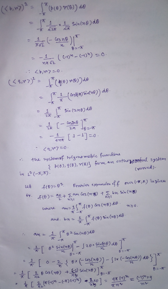 + N2X Na (<br>) = ST (6 (0) 7 (0)) do -T 17 Sin (no) do T 1 Cos no ту 82-T - - (Com - (+)2) = 0 nar i <b, 7720 V (<2,87)= (