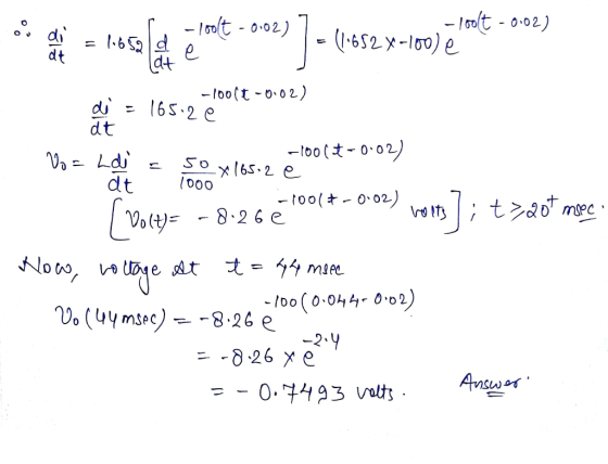 -Il 0 02) , -002) dt dt -loo(t-02) di = 165.2 e dt -00は-0.02. 2、 - -8-26 e