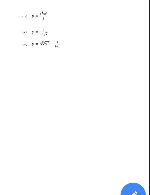 y=43 (iv) (v) y=_= y=60 x5-- (vi)