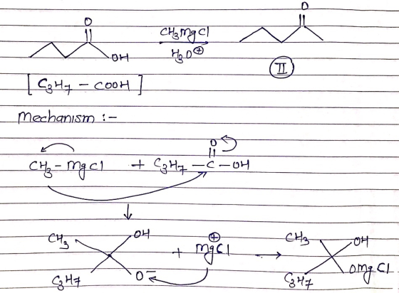 атас H, о Sон | Соң, - сооң | Mechanism :- и с — ОН cң - тас) + cзни — . сч, 7 года CH3OH - GHA OEŽ CHA onget.