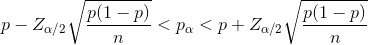 p(1 - p) p(1 - p)